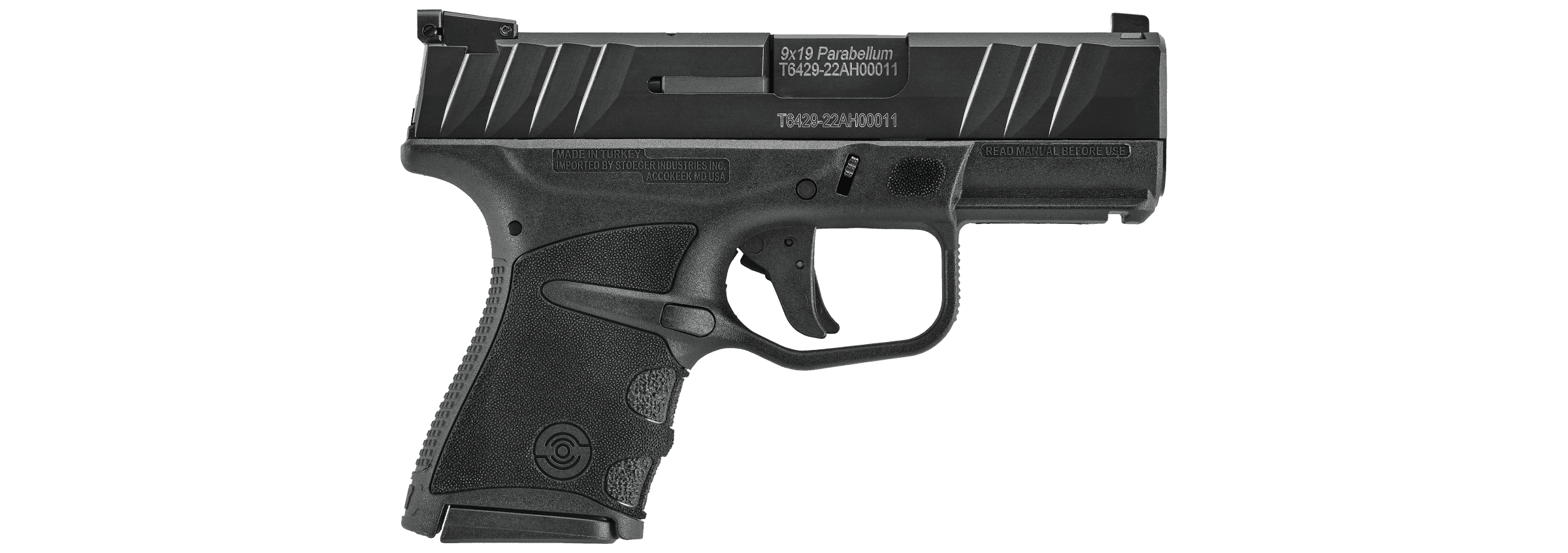 Stoeger STR-9MC 9MM 3.29″ 11/13 Rd Micro Compact Black Optic Ready Night Sights